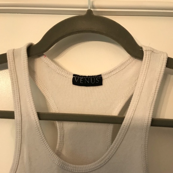 VENUS Racerback Ribbed Tank-top Dress/Shirt Y2K - Picture 11 of 14